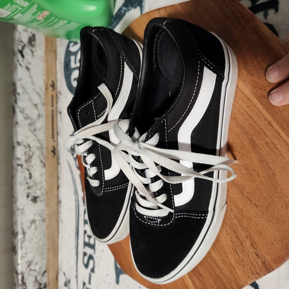 Black and White Sneakers - Picture 2 of 9